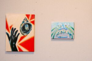 expositie westland cultuurweb 's-Gravenzande, acrylics on canvas